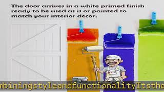 84 x 84 Bypass Barn Doors Sliding Barn Door with 6 98FT Sliding Bypass Barn Doors Hardware Kit