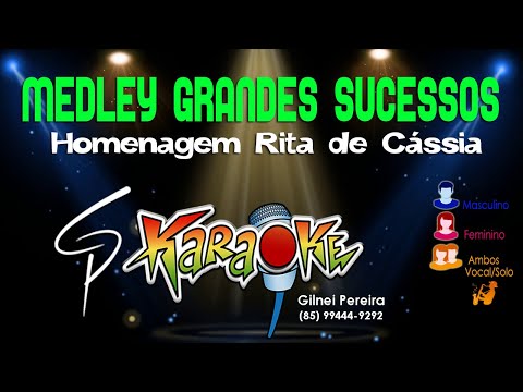 Video thumbnail for Karaokê Rita de Cássia - Especial Grandes Sucessos