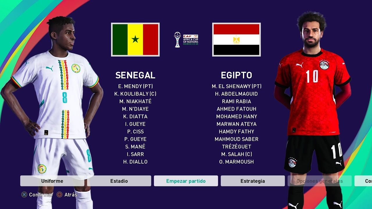 SENEGAL VS EGIPTO - AFRICA CUP OF NATIONS 2025 SEMIFINAL
