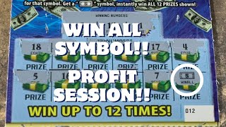 ‼️💥BOOM💥‼️ WIN ALL On The $3 15X the Money 💵 Dollar Bill Symbol 💵 Georgia Lottery Tickets