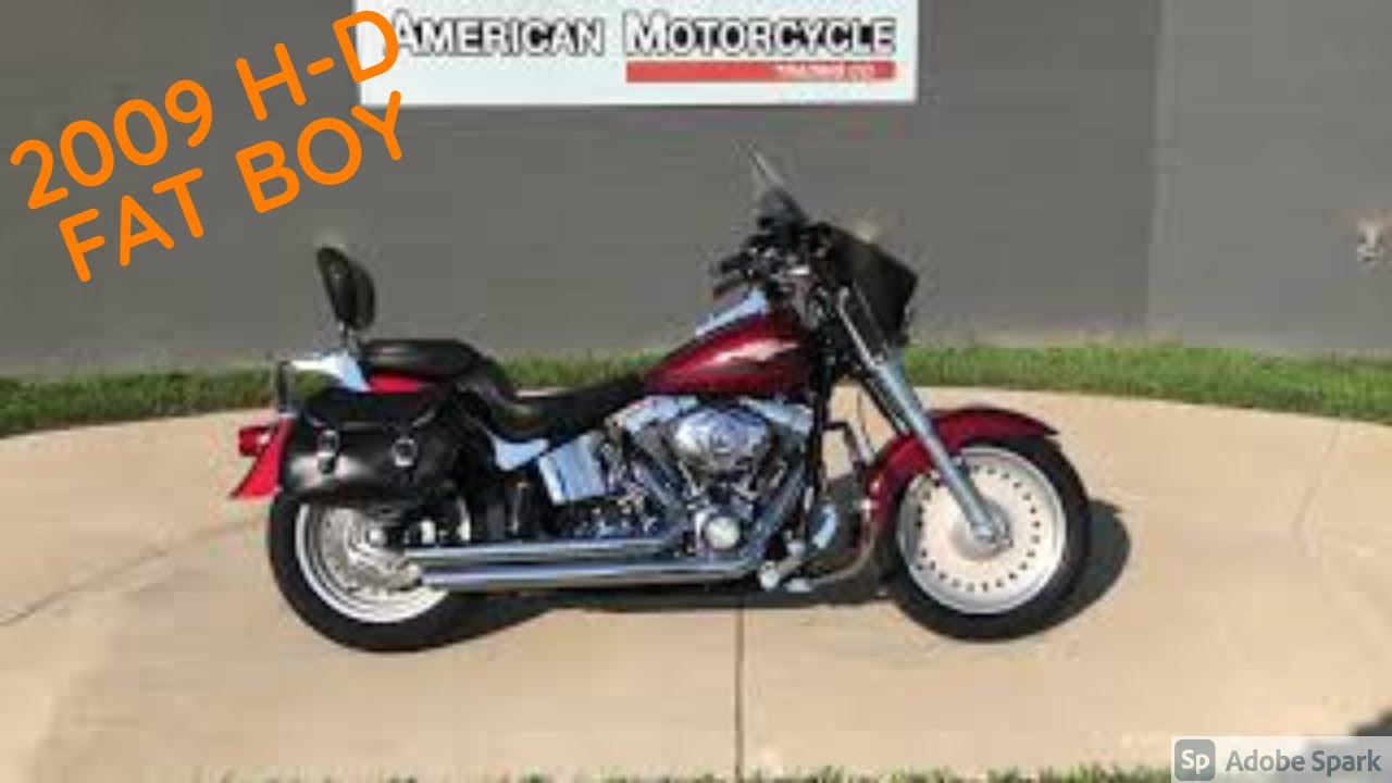019217 2009 HARLEY-DAVIDSON SOFTAIL FAT BOY - FLSTF - YouTube