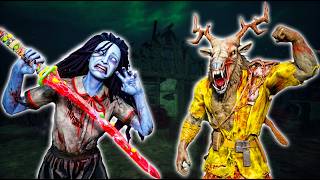 2v8 Spirit & Huntress Gameplay | DBD No Commentary