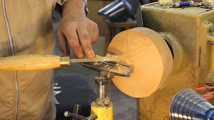 Negative Rake scraper: woodturning