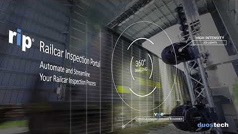 DUOT rip® 360 Degree Railcar Inspection Portal