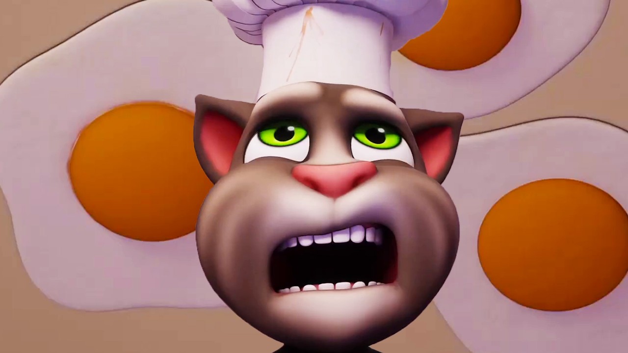 Говорящий Том 🐱 Кухня на максимум! 🔥 Супердень готовки ⭐ Смешные мультики ⭐ Классные Мультики