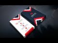 Awesome Red Corporate Business Card | Photoshop Tutorials