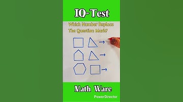 IQ-Test | Which Number Replace The Question Mark ? #shorts #math #iqtest #logic