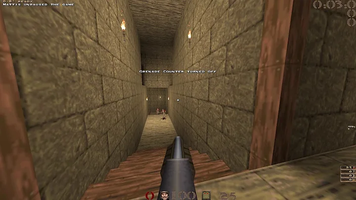 Quake dun_035 2-player Nightmare 100% by Mattias Öman & Jonny Andersson