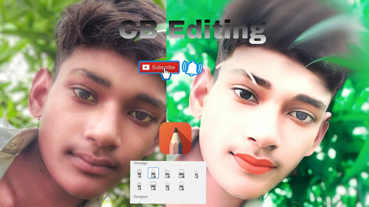 CB #Editing #rdx #editor CB Editing all'photo editing sketchbook me ...