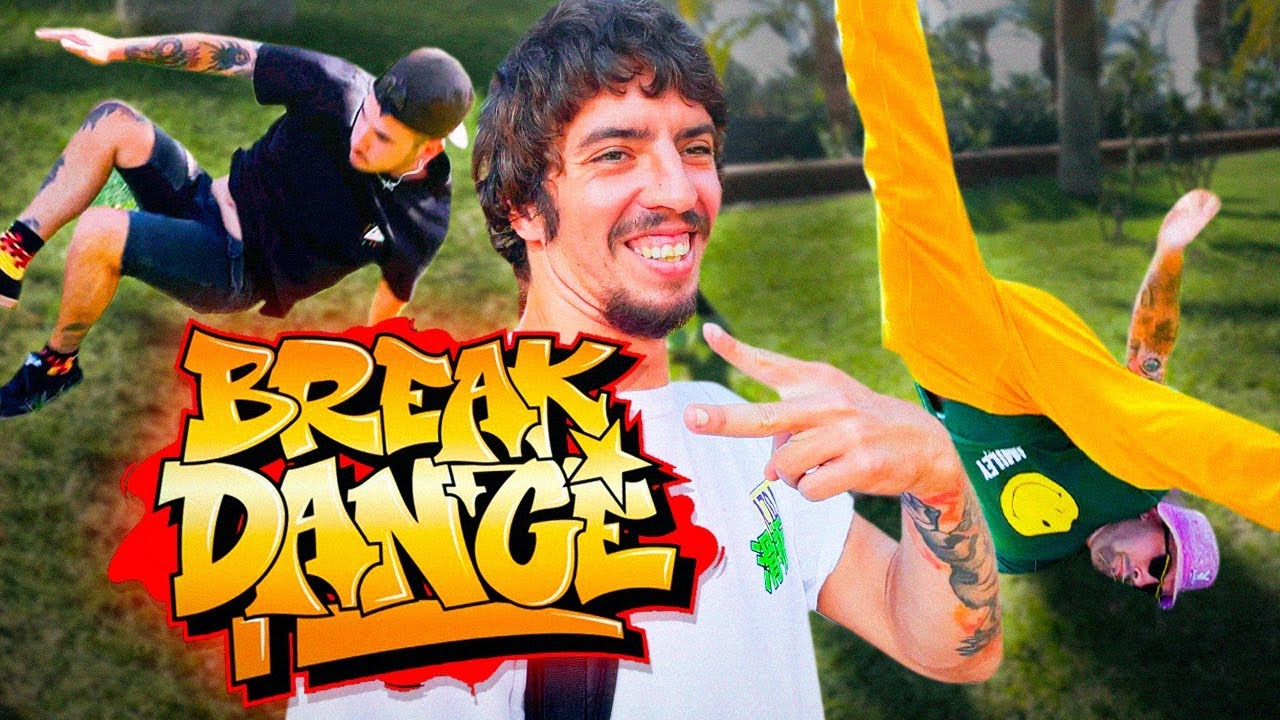 APRENDEMOS A BAILAR Break Dance *nos enseña breaking *// Salcedini