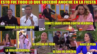 Muy Fuerte! Fabio comete grave error contra Verónica, Stefano se vuelve loco pierde el control, Josh