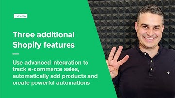 E-commerce features in MailerLite Classic