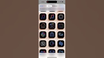 Neon iOS Icons (how to use Custom icons on iOS iPhone)