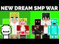 Tommy, Dream & Techno start a war against Sapnap, Skeppy & BadBoyHalo on Dream SMP
