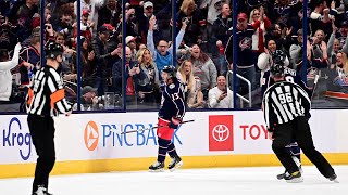Fire the cannon! Johnny Gaudreau is on the board!