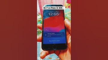 Install ios 17 on iPhone SE 2020#iphonese2020 #iphone #youtubeshorts #apple #ios17 #ios17beta