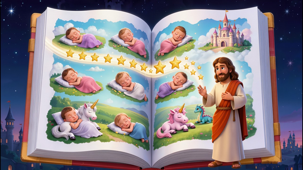 Peaceful Christian Lullaby Tracks for Young Kids with Hymns and Serene Gospel Inspirations