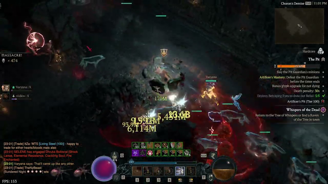 Diablo 4 | Season 11 | Hardcore | Pit 100 | Paladin | Shield Charge Build