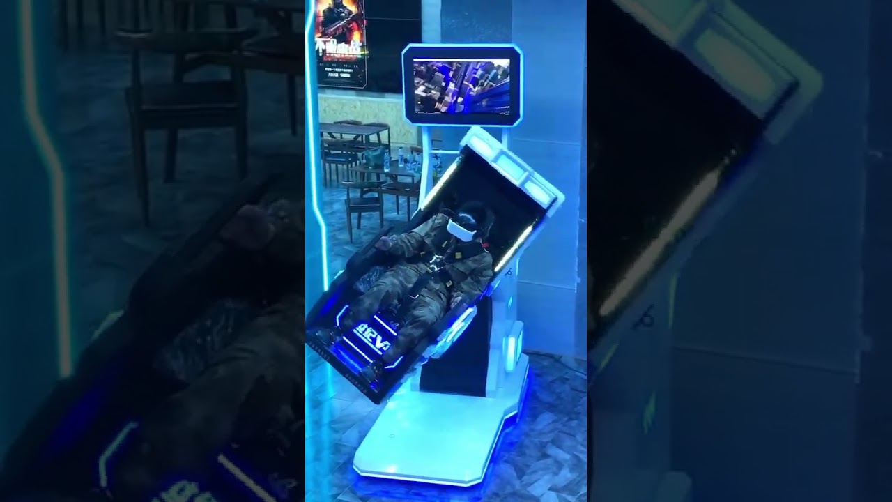 Vr360° rotating flight simulator! Vr amusement equipment game machine! 
