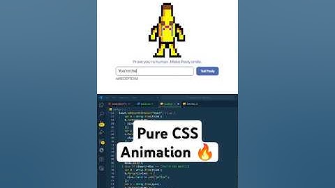 Make Fortnite Pelly Smile CAPTCHA CSS Animation