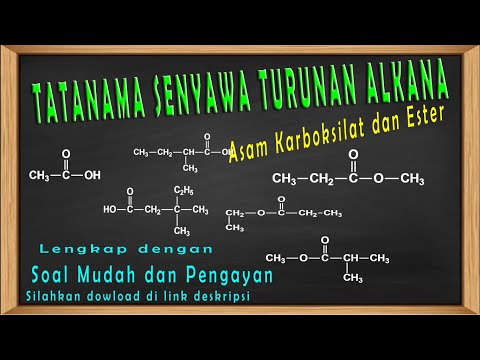 Video: Apakah asam karboksilat merupakan ester?