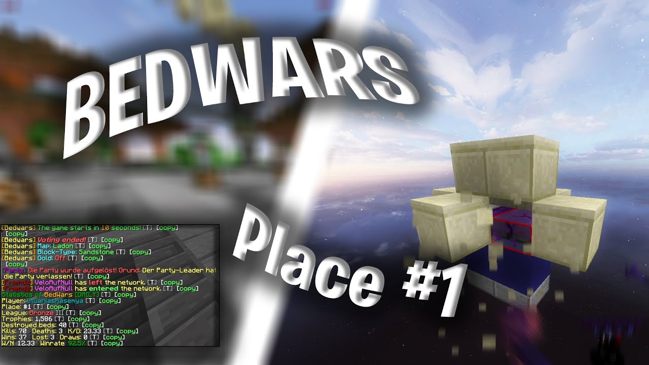 Road To daily place 1 in Bedwars on AntiAC with VeloAufNull