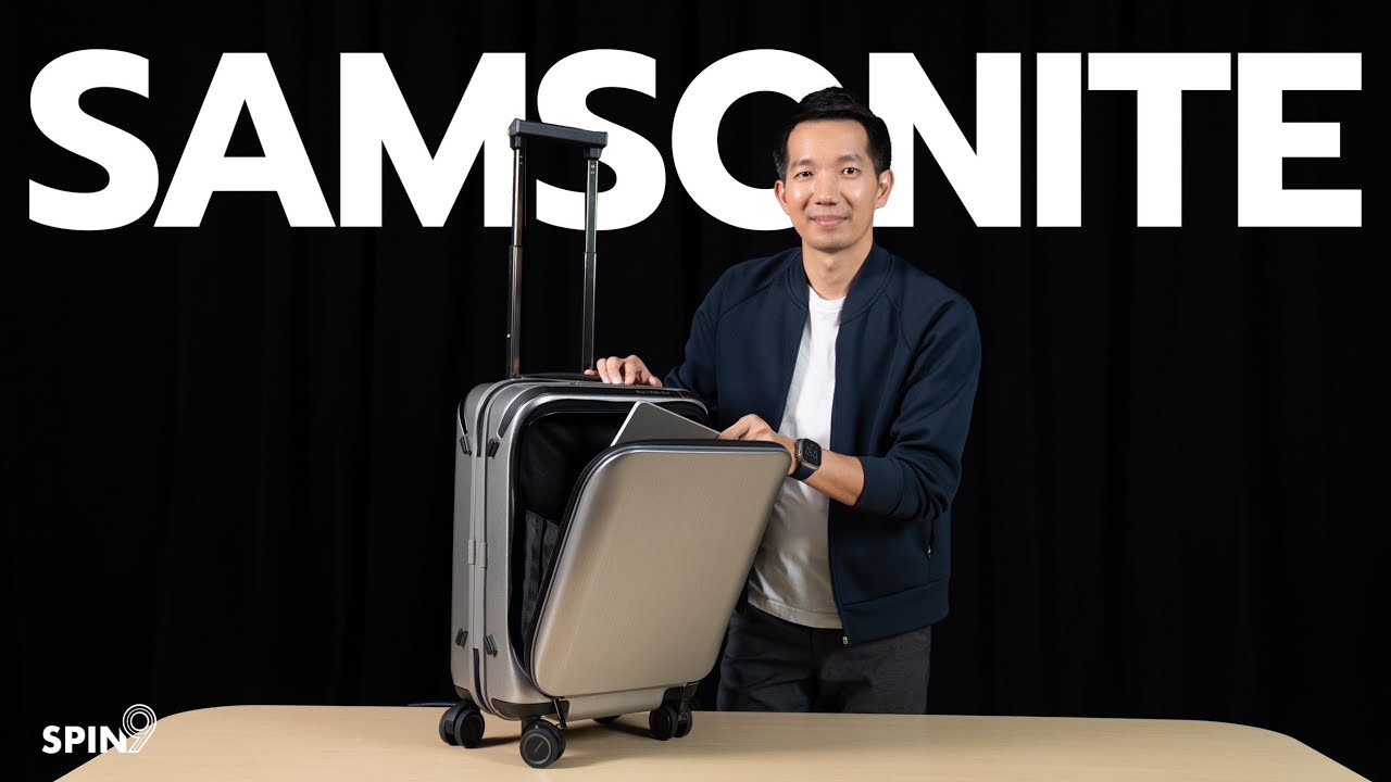 [spin9] รีวิวกระเป๋าเดินทาง Samsonite ใหม่ 3 รุ่น — ทน เท่ เบา ล้อดีจริง ฟังก์ชั่นครบ!