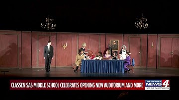 Classen SAS middle school celebrates opening new auditorium and more