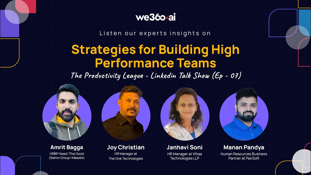 Strategies for Building High Performance Teams | The Productivity ...