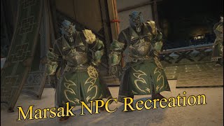 FFXIV: Marsak - NPC Recreation & Glamour