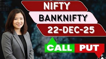 Nifty prediction for tomorrow. Options trading tips. 22 dec 2025