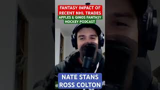 ROSS COLTON STANS UNITE #podcast #fantasyhockey #nhl #nhltrades #coloradoavalanche
