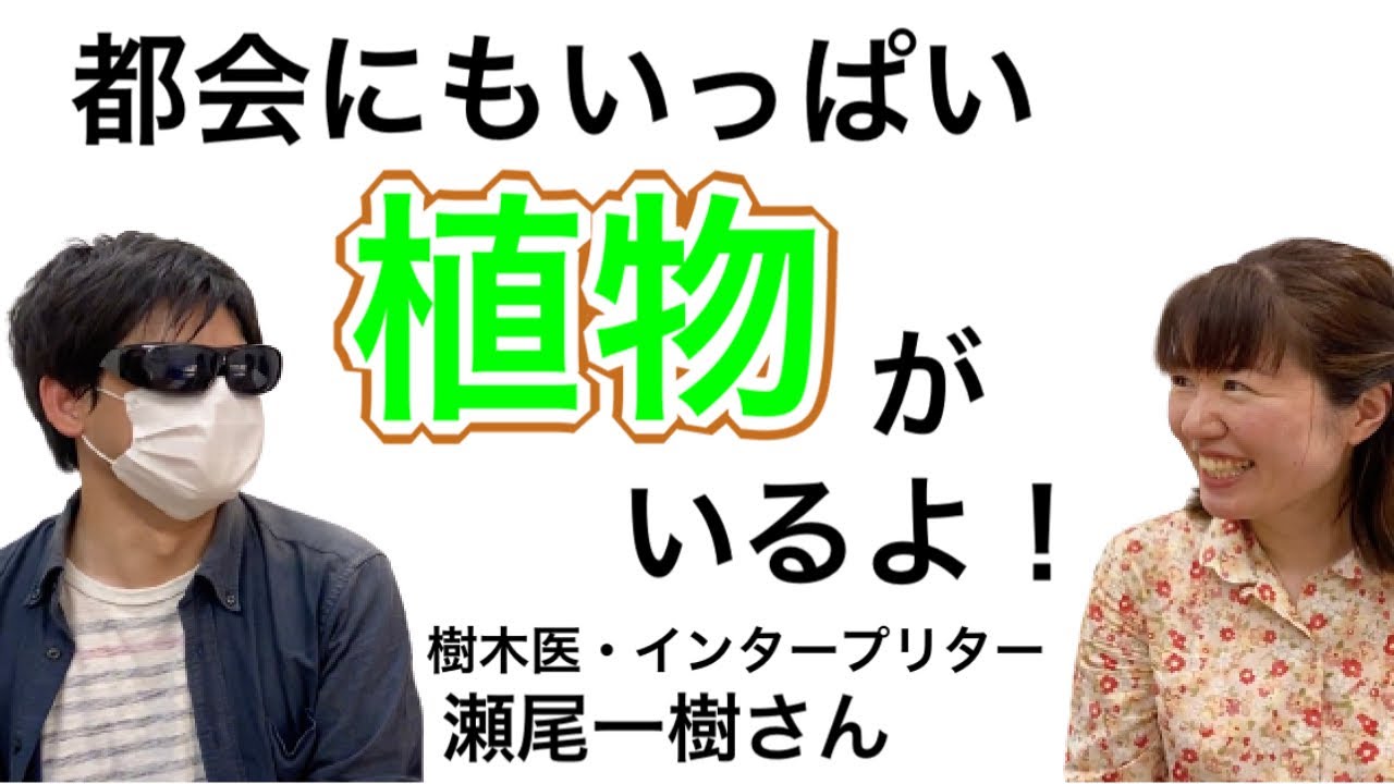 瀬尾一樹さんへのインタビュー 第1回 都会にもいっぱい植物がいるよ Youtube 瀬尾一樹さんへのインタビュー 第1回 都会にもいっぱい植物がいるよ Youtube
