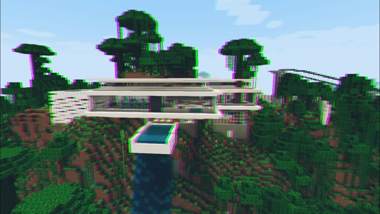 Increíble Mansion Moderna en montaña | Minecraft Pt 1 - YouTube