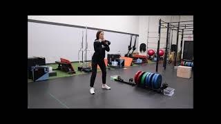 67 Kettlebell - Double Kettlebell Front Squat with Pause
