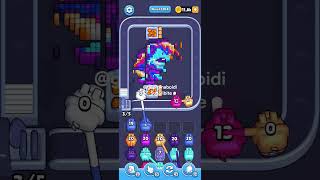 Pixel flow nivel 1204 solución walkthrough #games #gaming #puzzle #gameplay #gamer #satisfyling 