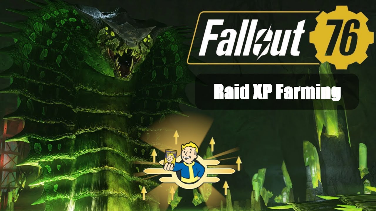 Fallout 76 - Gleaming Depths XP Farming w/ alt account (Solo, 1 hour, 102 levels)