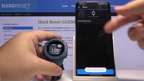 How to Unpair GARMIN Instinct – Disconnect Tutorial