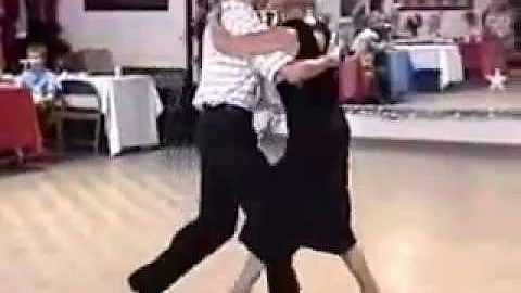 Argentine Tango experts Richard and Colette dancin...