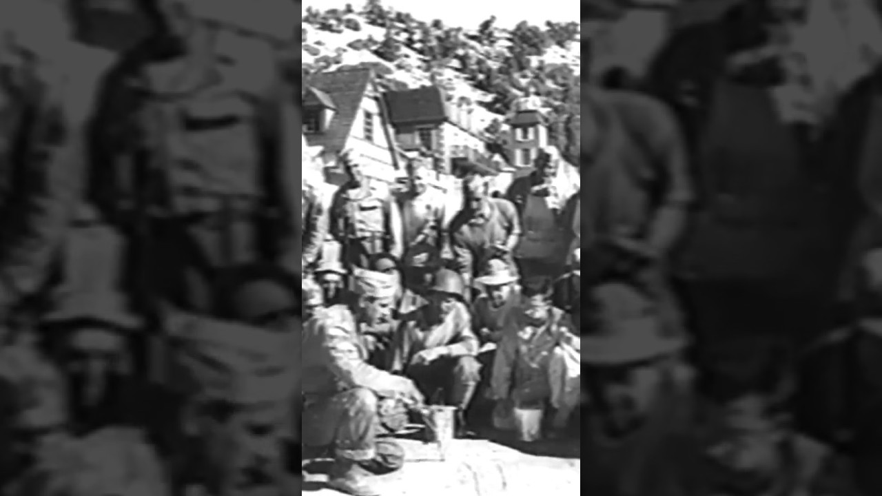 U.S. Army Training in Fake German Village | WWII