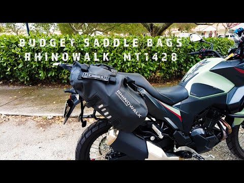 RHINOWALK SADDLEBAGS 28L - BEST BUDGET BAG ! - YouTube