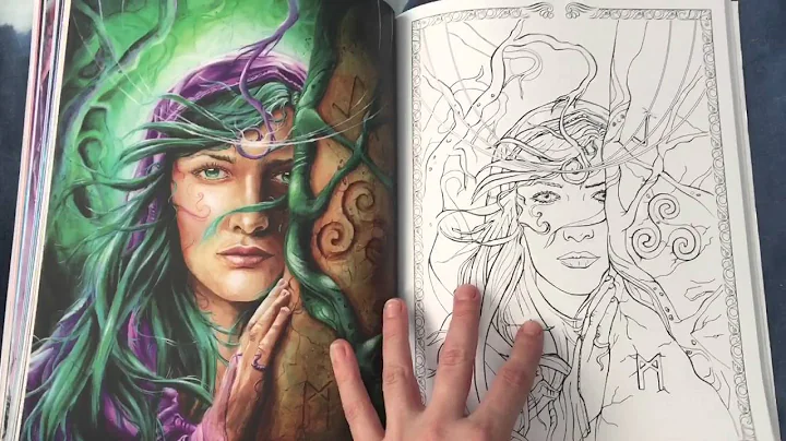 Spirit & Fantasy  Coloring book by Michelle Tracey...