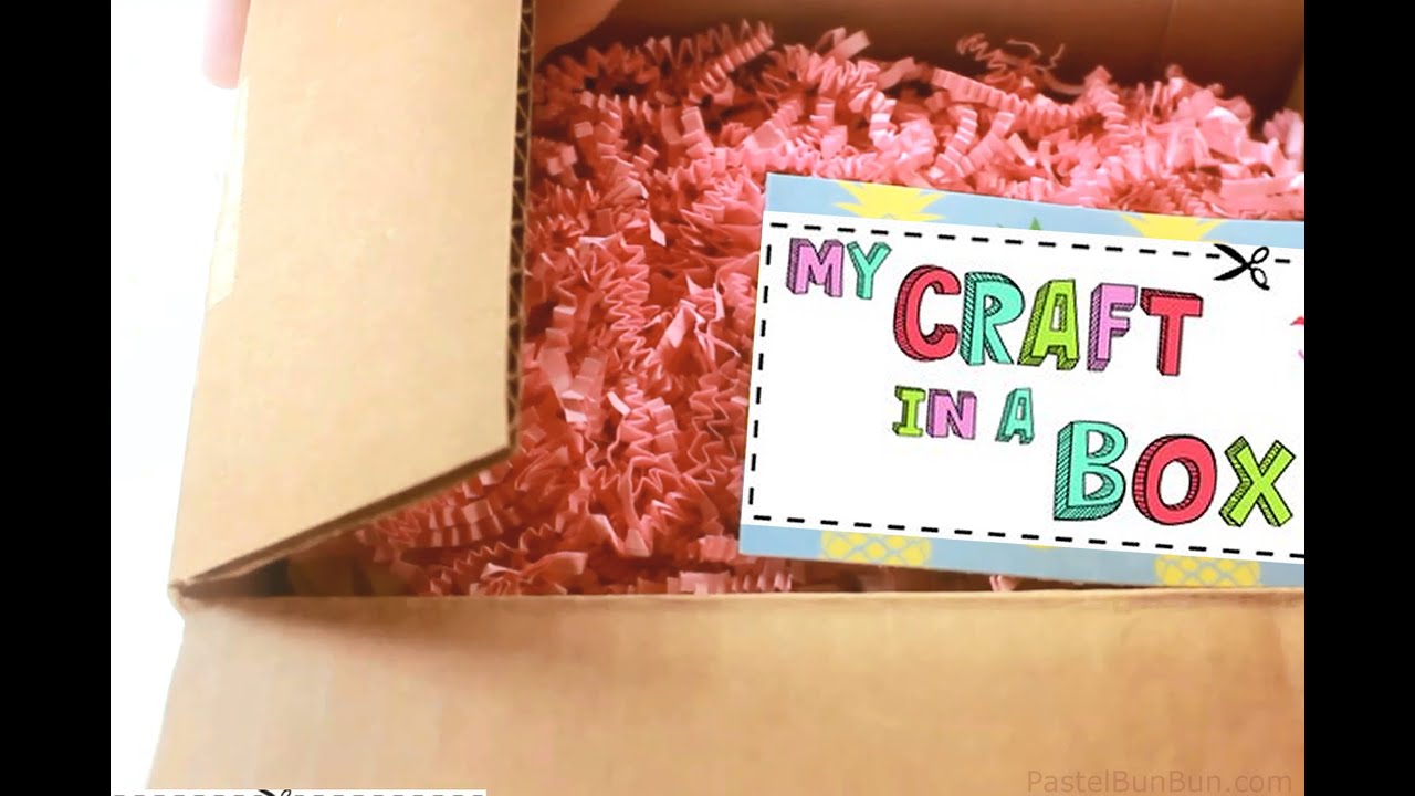 bunbun reviews my craft in a box monthly subscription service 7 30