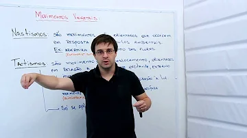 O que é nastismo na planta?