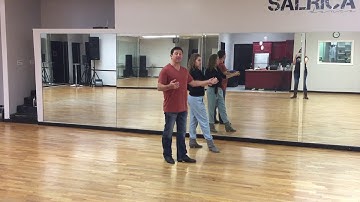 Two Step Lessons online with D’Amico Dance Intermediate Class Recap 10/14/18