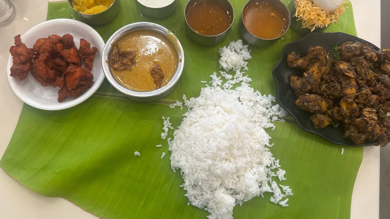 Tasting Amazing Non Veg Meals with Pepper chicken in Narmada Restaurant in Sholinganallur,Chennai