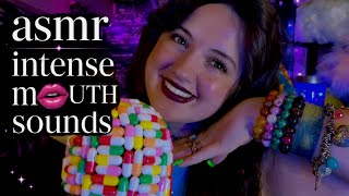 ASMR Clicky Mouth Sounds 💋 Personal Attention + Face Touching ✨ Bracelet Sounds