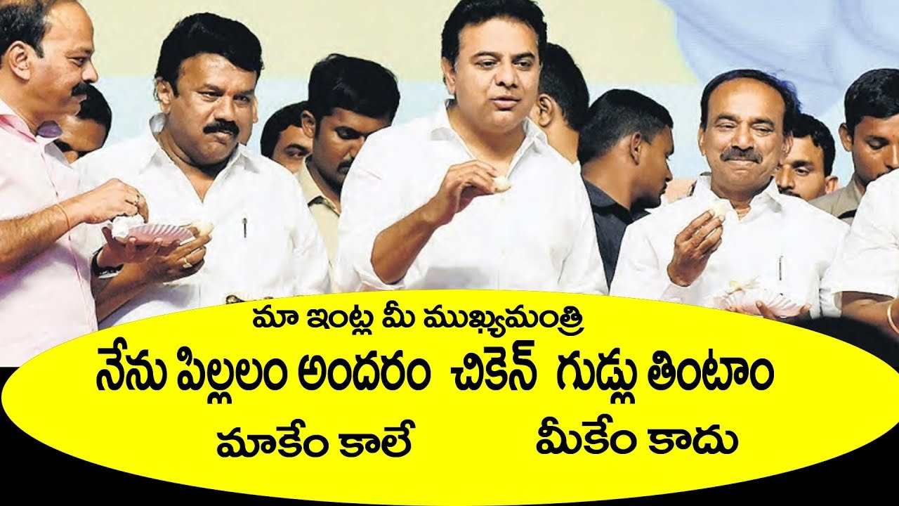 MInister KTR About Chicken Rumors in Telangana | CM KCR | Telangana TV