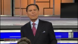 Kenneth Copeland becomes Demon Possessed on stage.