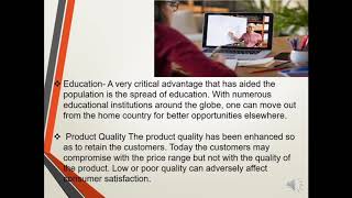 VLOG 15: GLOBALIZATION AND ITS ADVANTAGES AND DISADVANTAGES